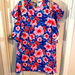 Floral Off the Shoulder Dress